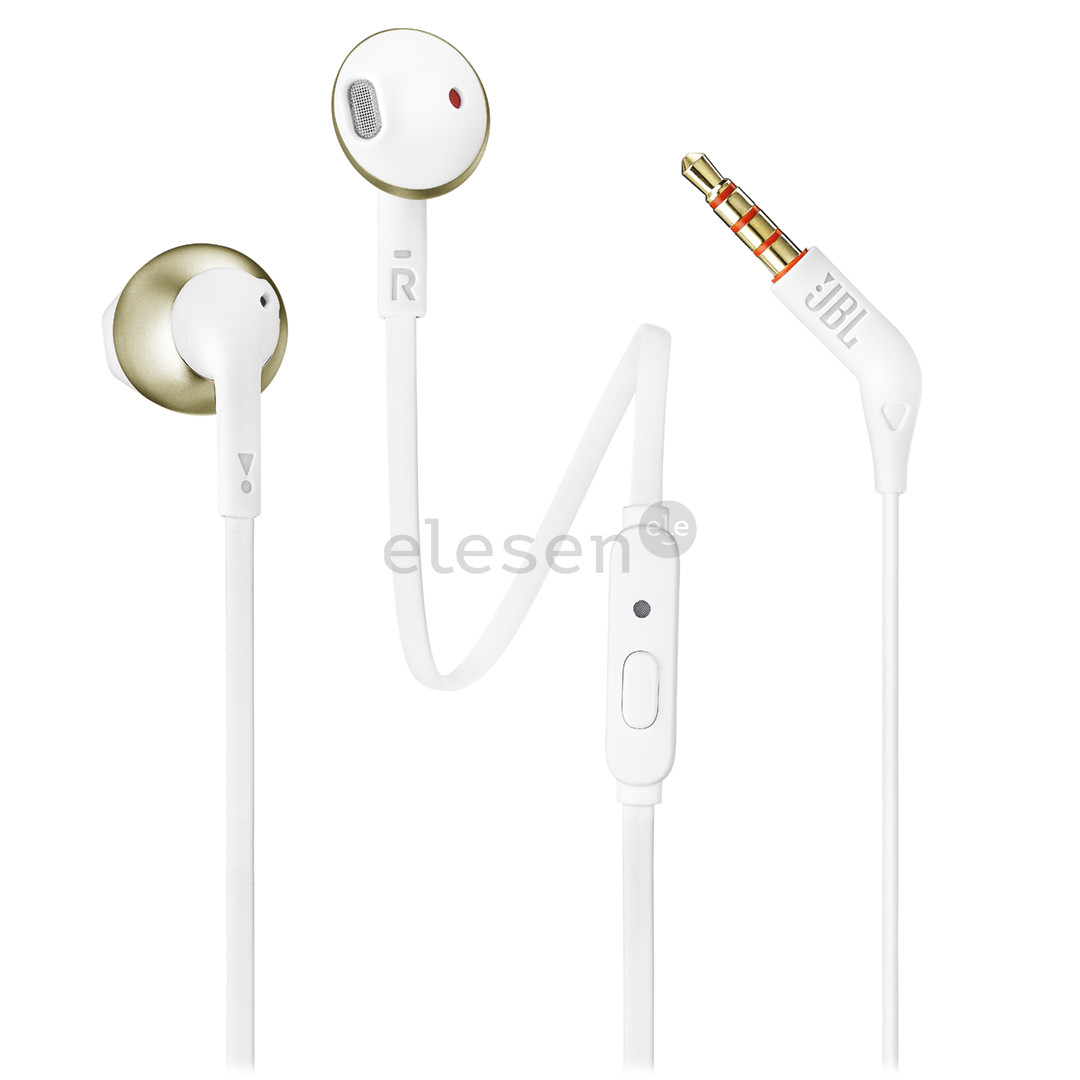 JBL T205, aukso spalvos - Ausinės