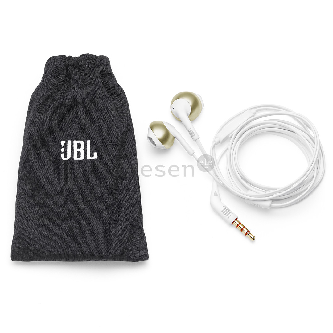 JBL T205, aukso spalvos - Ausinės