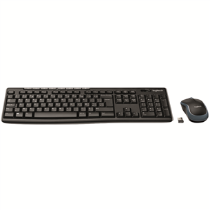 Klaviatūra ir pelė Logitech MK270, Nordic, Belaidės Prekė - 920-004535