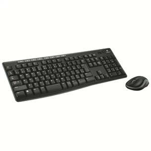 Klaviatūra ir pelė Logitech MK270, Nordic, Belaidės Prekė - 920-004535