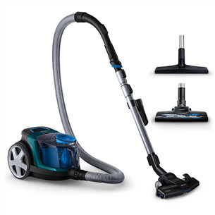 Philips PowerPro Compact, 900 W(MAX), bagless, green/black - Vacuum cleaner Item - FC9334/09