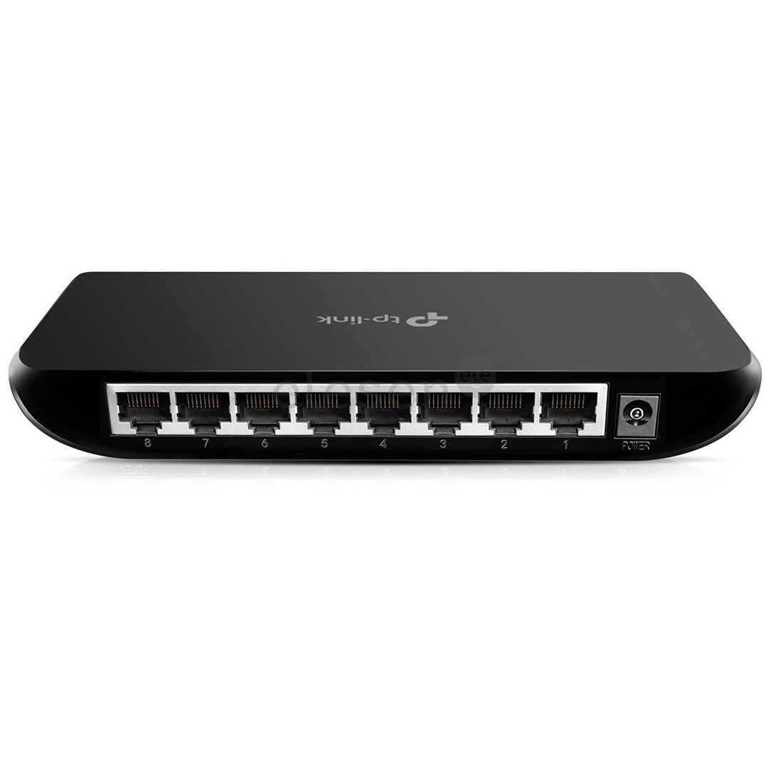 TP-Link Товар - TL-SG1008D V8, черный - Настольный коммутатор