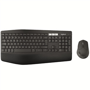 Logitech MK850, SWE, juoda - Belaidė klaviatūra ir pelė