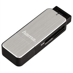Kortelių skaitytuvas Hama USB 3.0 SD/microSD Prekė - 00123900 00123900