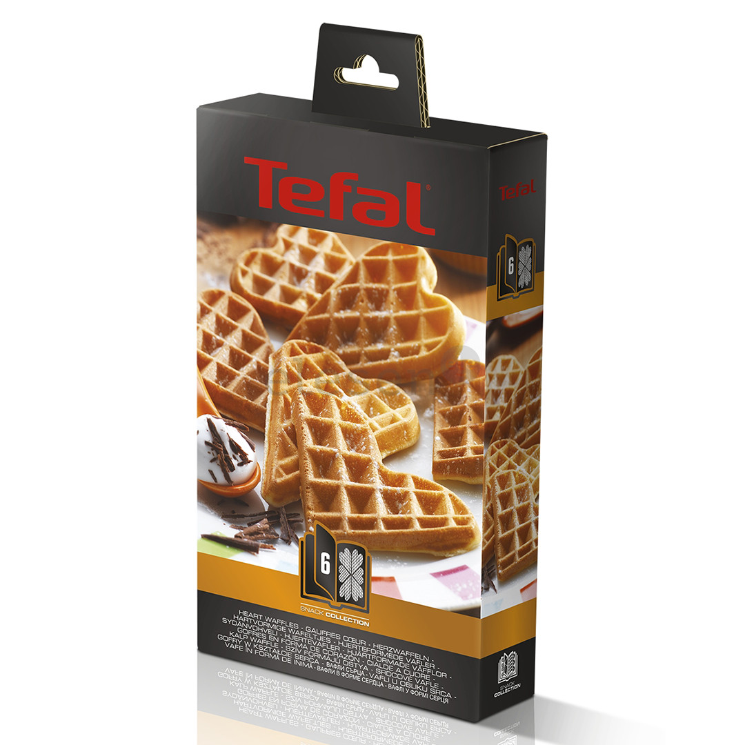 Tefal Snack Collection - Дополнительные панели для приготовления вафель в форме сердечек Товар - XA800612