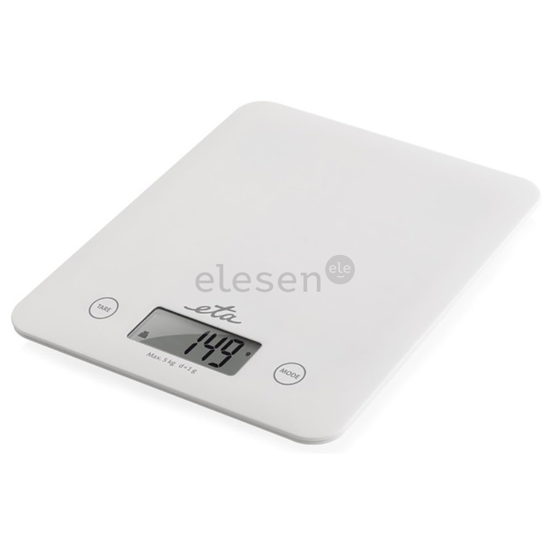 ETA Lori, up to 5 kg, white - Kitchen scale