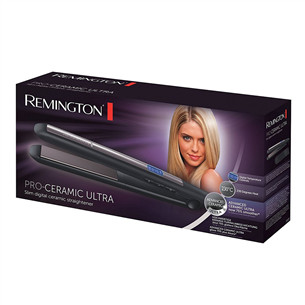 Remington PRO-Ceramic Ultra, 150-230ºC, juodas - Plaukų tiesintuvas S5505