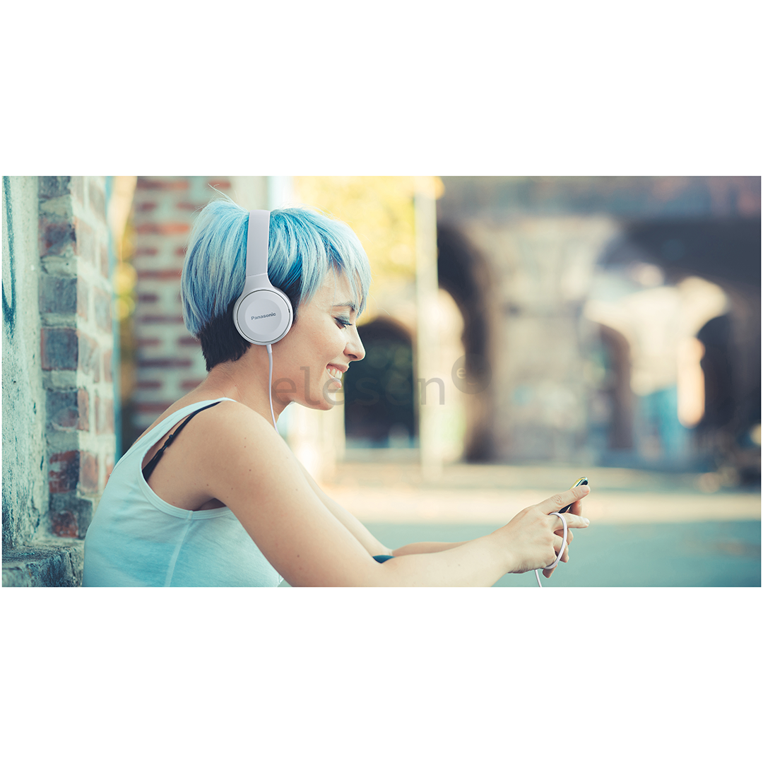 Panasonic Товар - RP-HF100E-W, белый - Накладные наушники