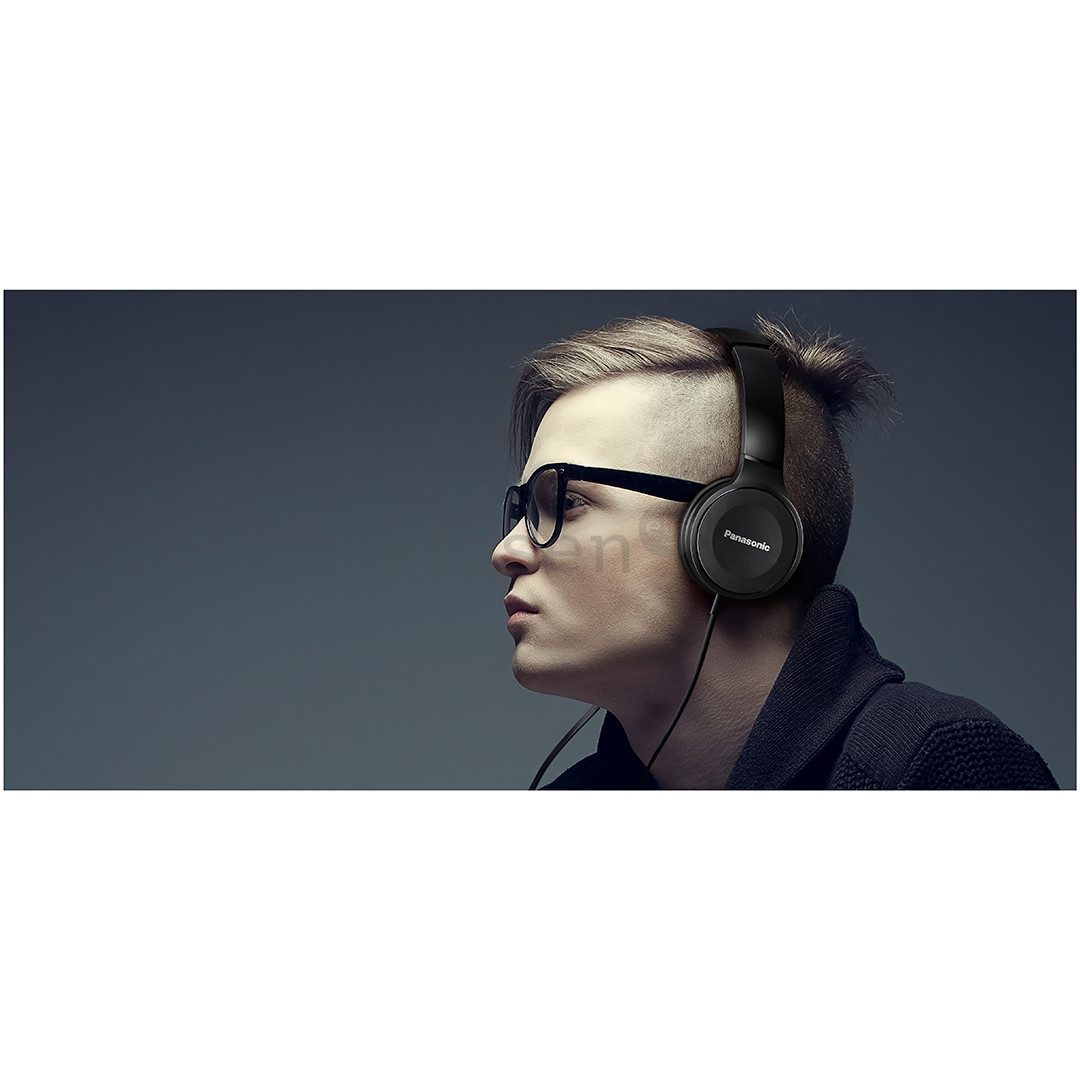 Ausinės Panasonic RP-HF100, Juodos Prekė - RP-HF100E-K