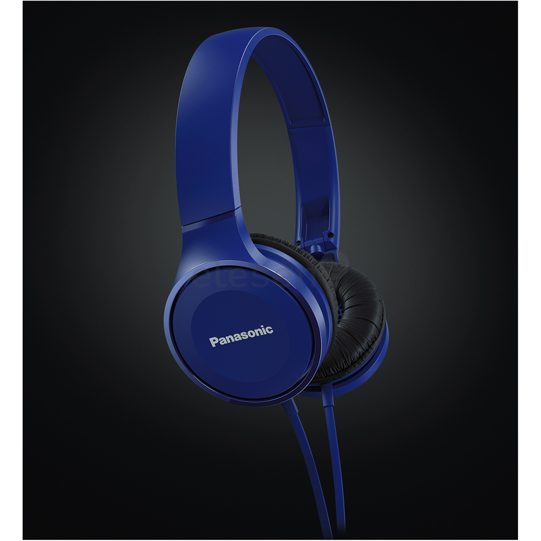 Panasonic Товар - RP-HF100E-A, синий - Накладные наушники