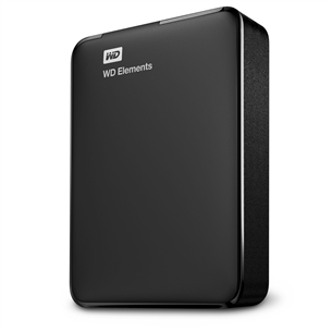 Išorinis kietasis diskas Western Digital Elements Portable 4TB 2.5", Juodas Prekė - WDBU6Y0040BBK-WESN