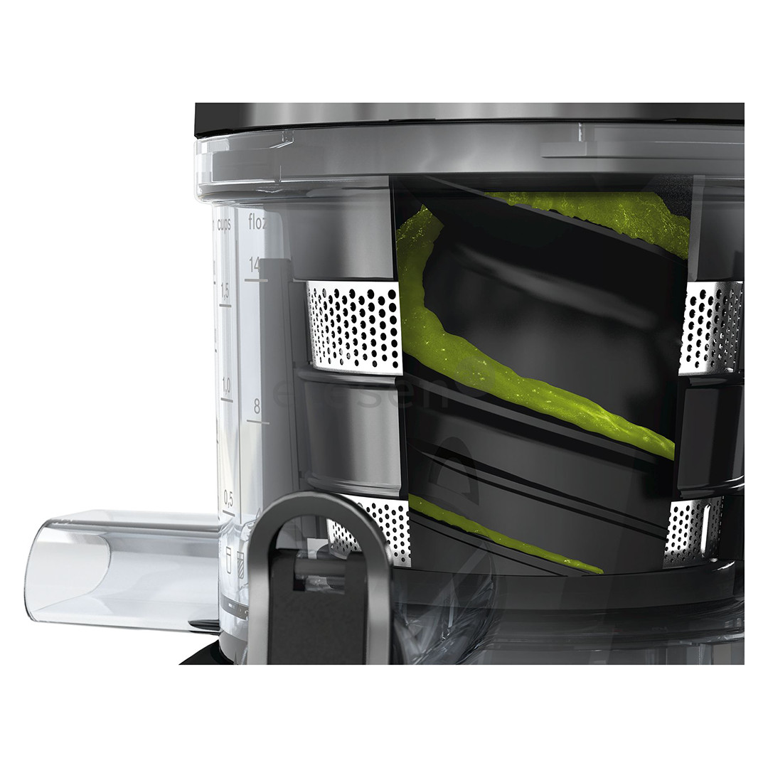 Bosch VitaExtract, 150 W, black/white - Slow juicer