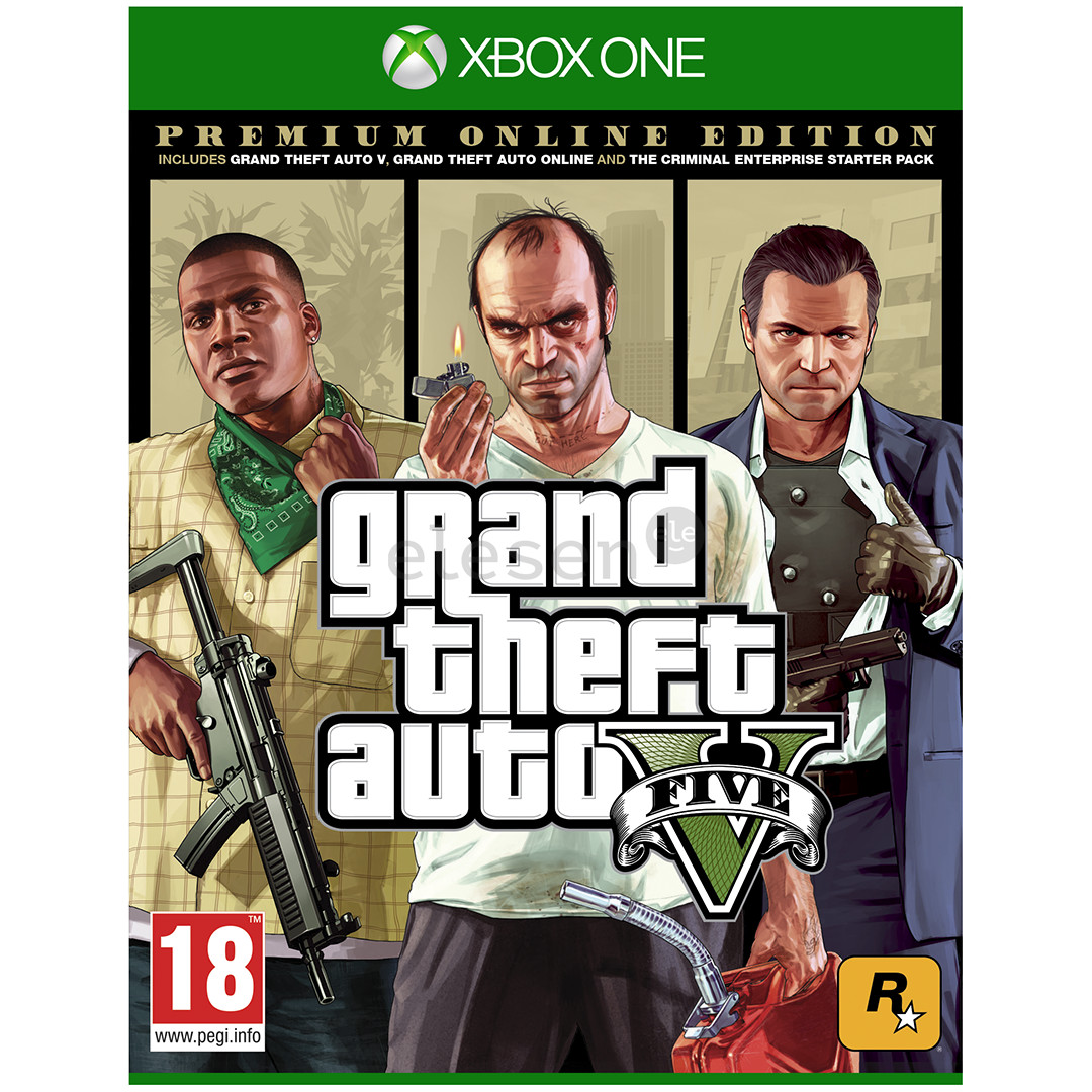 Xbox One game Grand Theft Auto V Premium Online Edition Item - 5026555360005