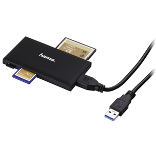 Kortelių skaitytuvas Hama USB 3.0 Slim Multi Prekė - 00181018