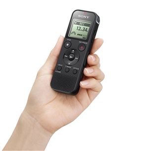 Diktofonas Sony PX470, 1GB, Juodas Prekė - ICDPX470.CE7