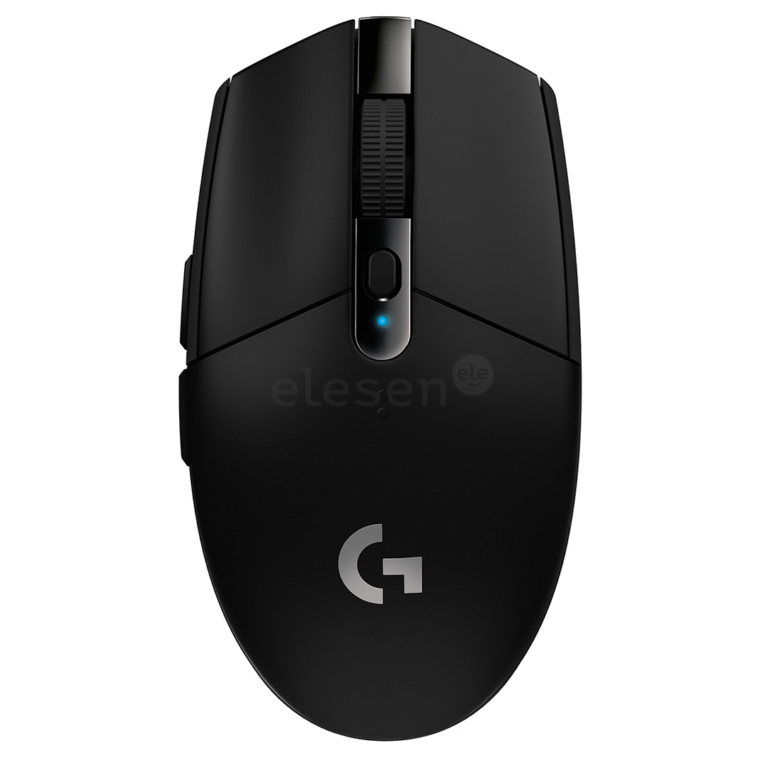 Logitech G305, juoda - Belaidė pelė