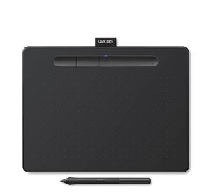 Grafinė planšetė Wacom Intuos Comfort Plus PB M, Juoda, Prekė - CTL-6100WLK-N