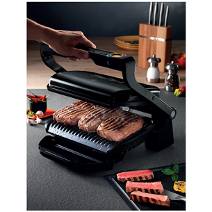 Elektrinis grilis Tefal Optigrill+ Prekė - GC712834, Juoda