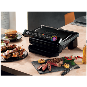 Elektrinis grilis Tefal Optigrill+ Prekė - GC712834, Juoda
