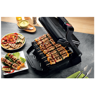 Elektrinis grilis Tefal Optigrill+ Prekė - GC712834, Juoda
