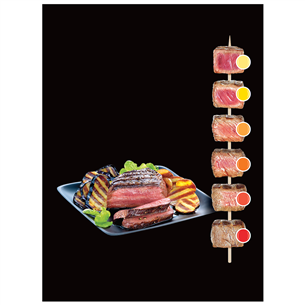 Elektrinis grilis Tefal Optigrill+ Prekė - GC712834, Juoda
