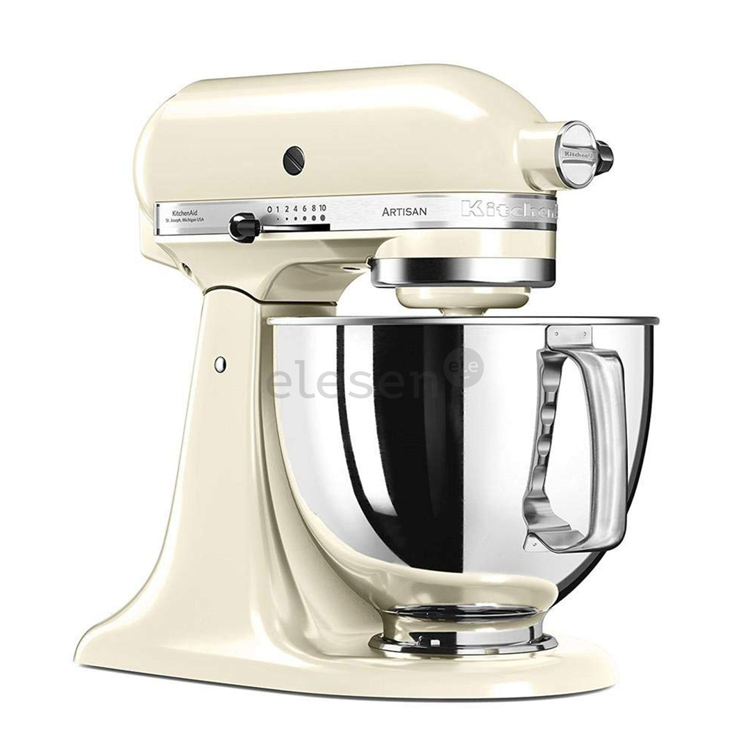 KitchenAid Artisan Elegance, 4.8 L/3 L, 300 W, smėlio spalvos - Virtuvinis kombainas