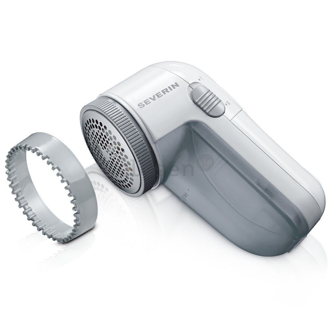 Severin, white/grey - Fluff Razor