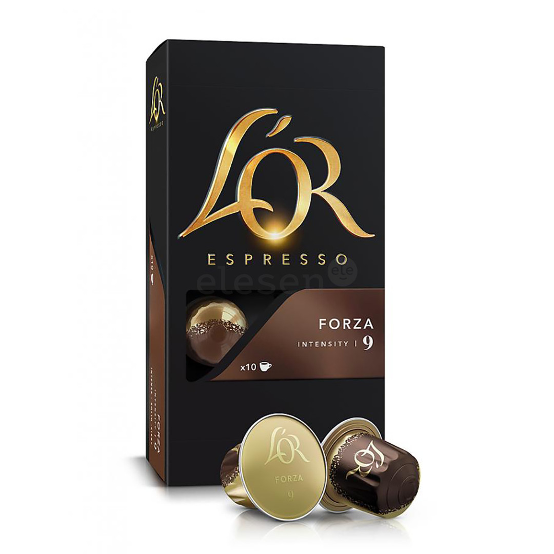 L´OR Forza, 10 portions - Coffee capsules Item - 8711000357934