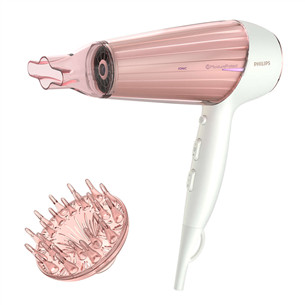 Philips DryCare Prestige, 2300 W, white/pink - Hair dryer HP8281/00