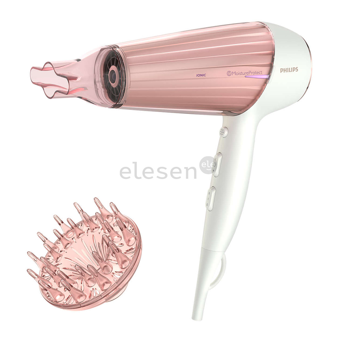 Philips DryCare Prestige, 2300 W, white/pink - Hair dryer
