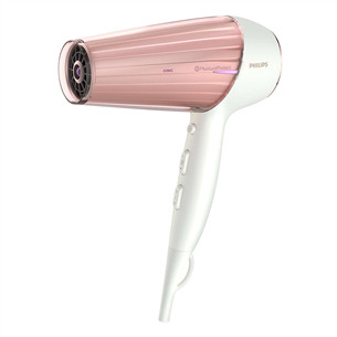 Philips DryCare Prestige, 2300 W, white/pink - Hair dryer