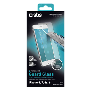 Apsauginis stiklas SBS iPhone 8/7/6S/6