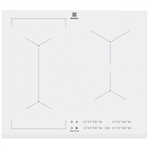 Electrolux, EcoTimer, width 59 cm, frameless, white - Built-in Induction Hob Item - EIV63440BW