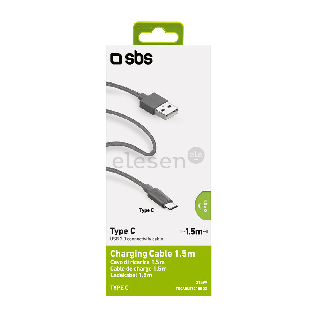 Cable USB-C SBS (1,5 m) Item - TECABLETC15BS