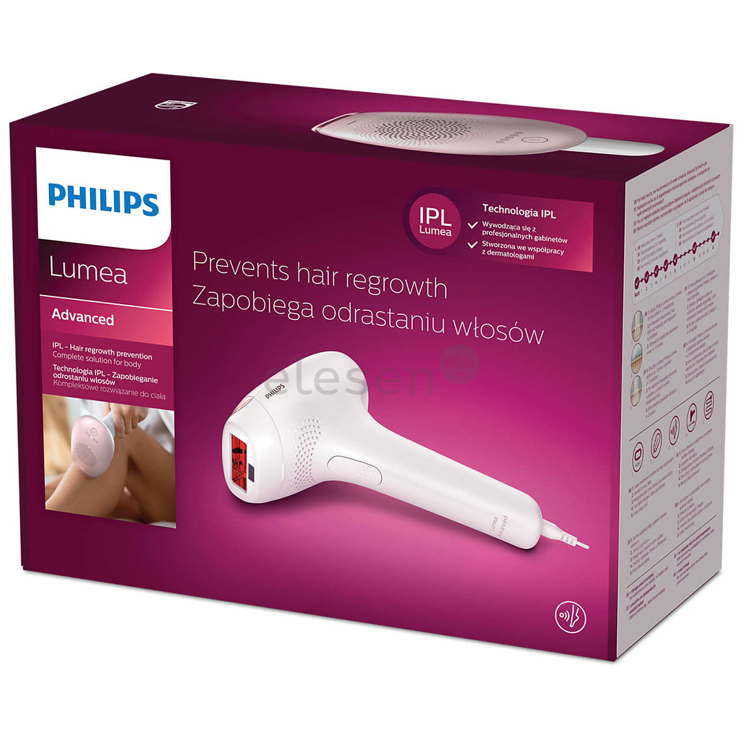 Philips Lumea Advanced, white/pink - IPL Hair removal device