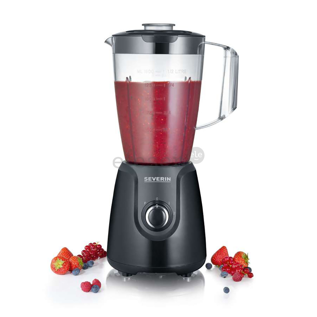 Severin, 600 W, 1,5 L, juoda - Kokteilinė