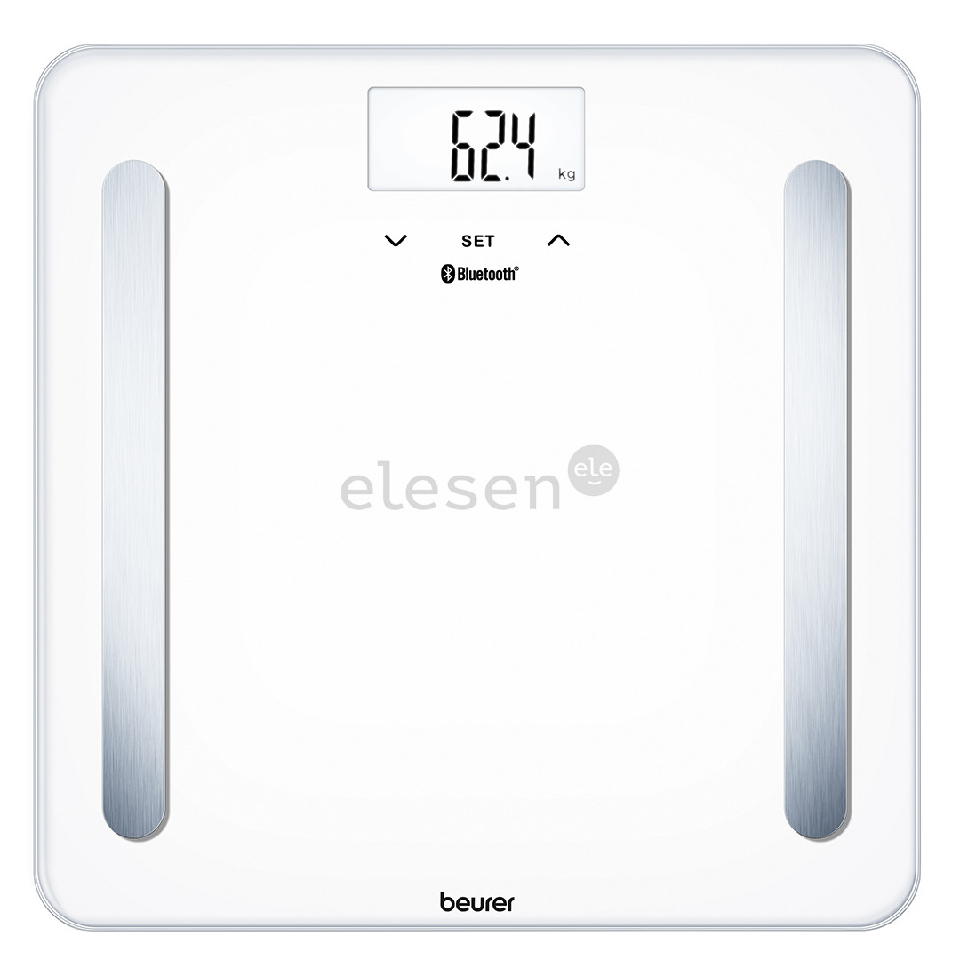 Beurer, iki 180 kg, baltos - Diagnostinės svarstyklės