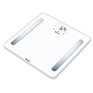 Beurer Bluetooth, до 180 кг, белый - Диагностические напольные весы Товар - BF600WHITE