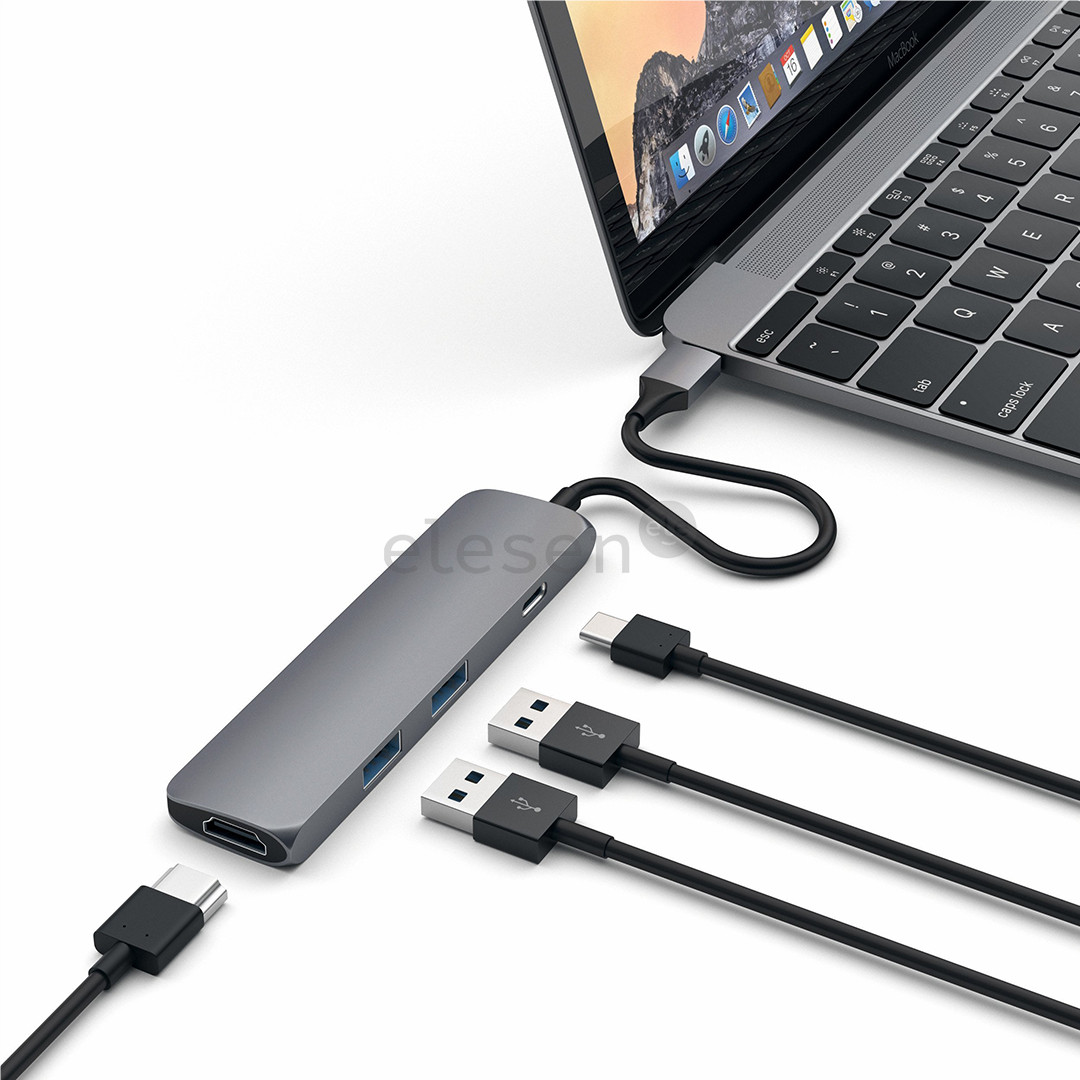 Šakotuvas Satechi USB-C, Prekė - ST-CMAM