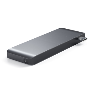 USB šakotuvas Satechi USB-C Pass Through USB Hub - 3-in-1 Prekė - ST-TCUPM