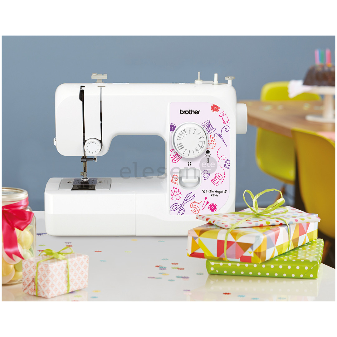 Brother Little Angel, белый/розовый - Швейная машина