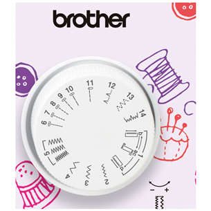 Brother KE14 - Siuvimo mašina