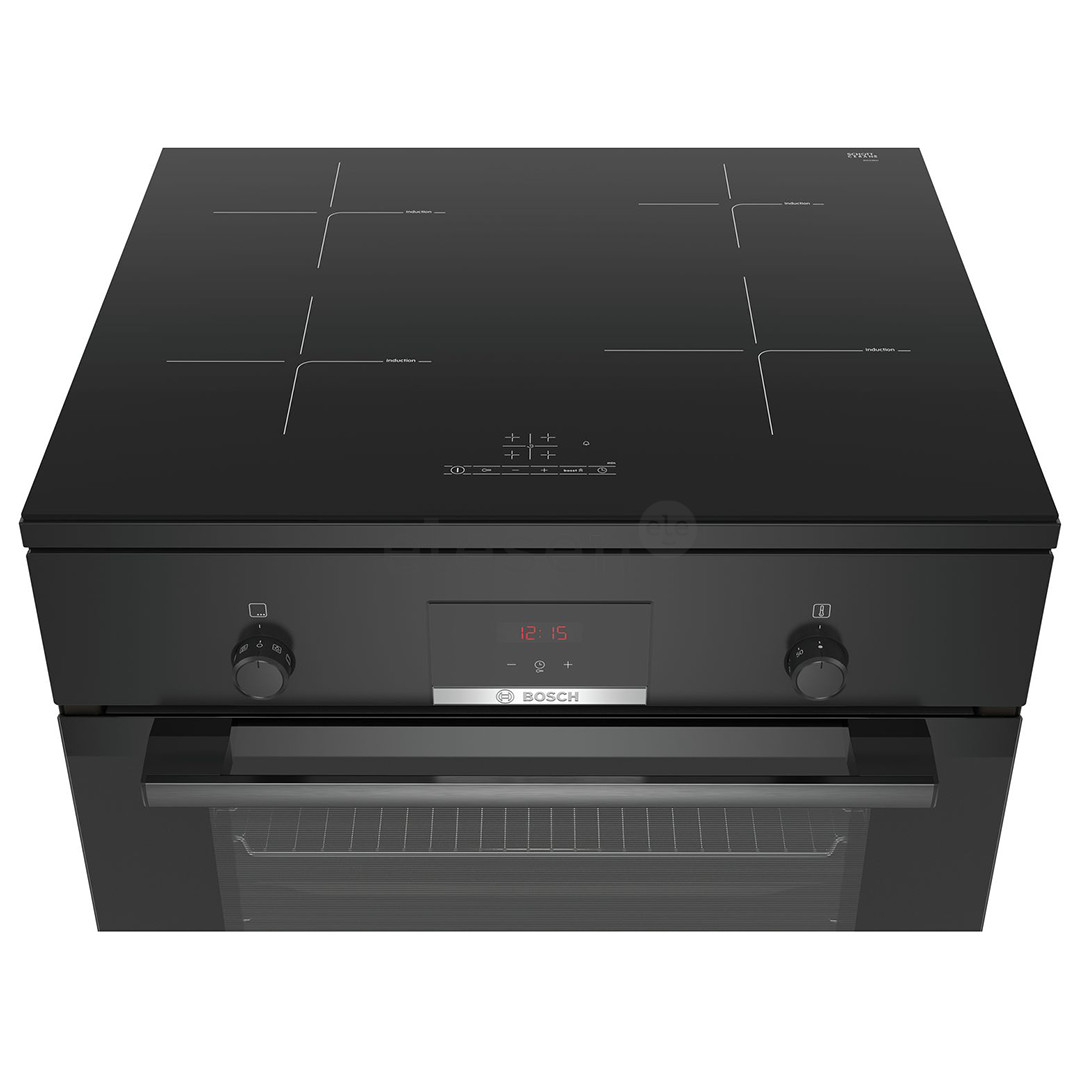 Bosch, 66 L, juoda - Indukcinė viryklė