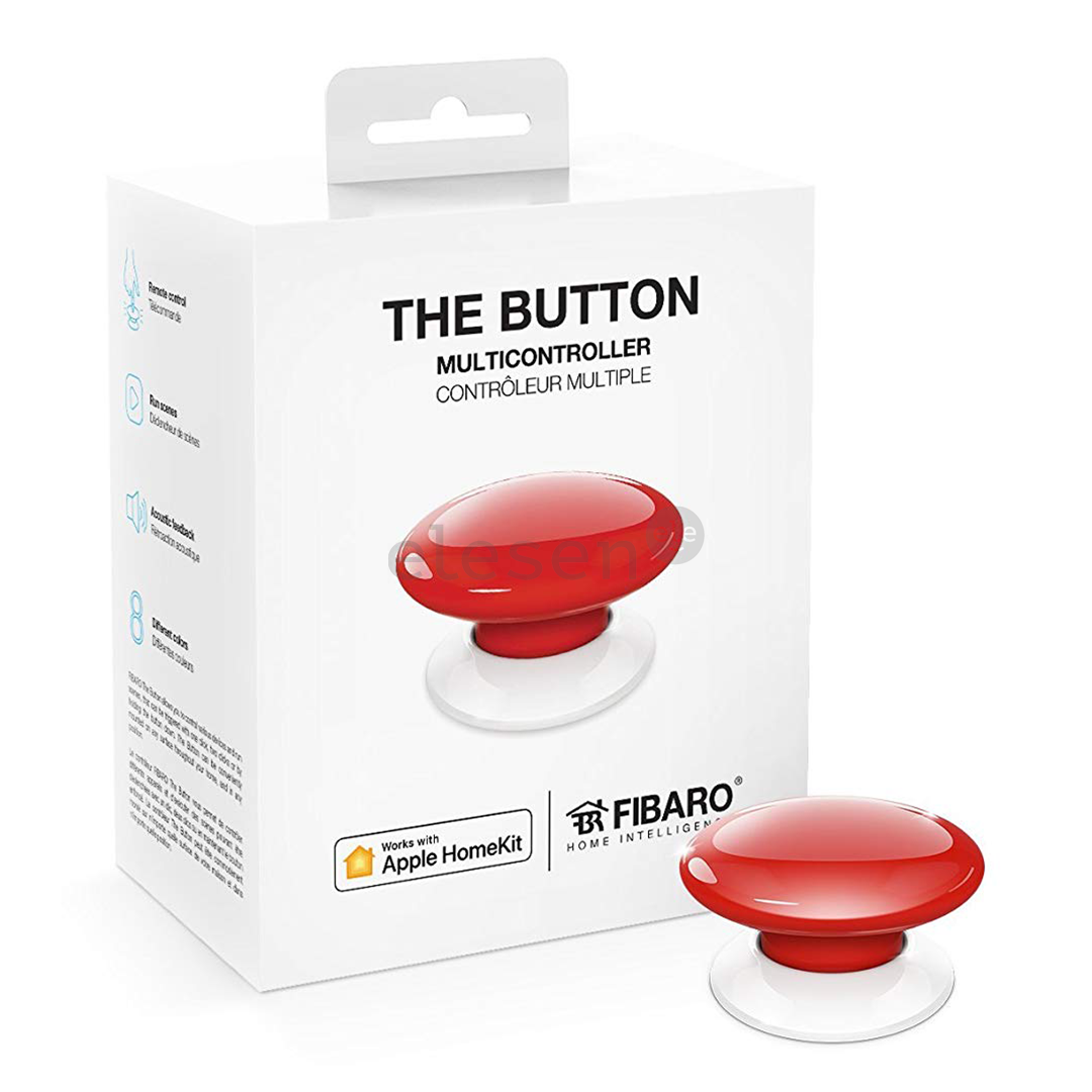 Fibaro, HomeKit, красный - Умная кнопка Товар - FGBHPB-101R