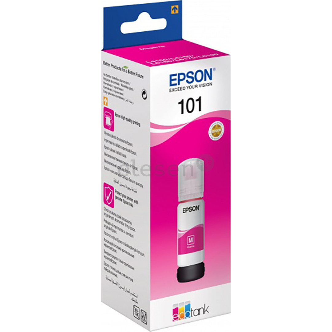 Контейнер с чернилами Epson 101 EcoTank (пурпурный) Товар - C13T03V34A