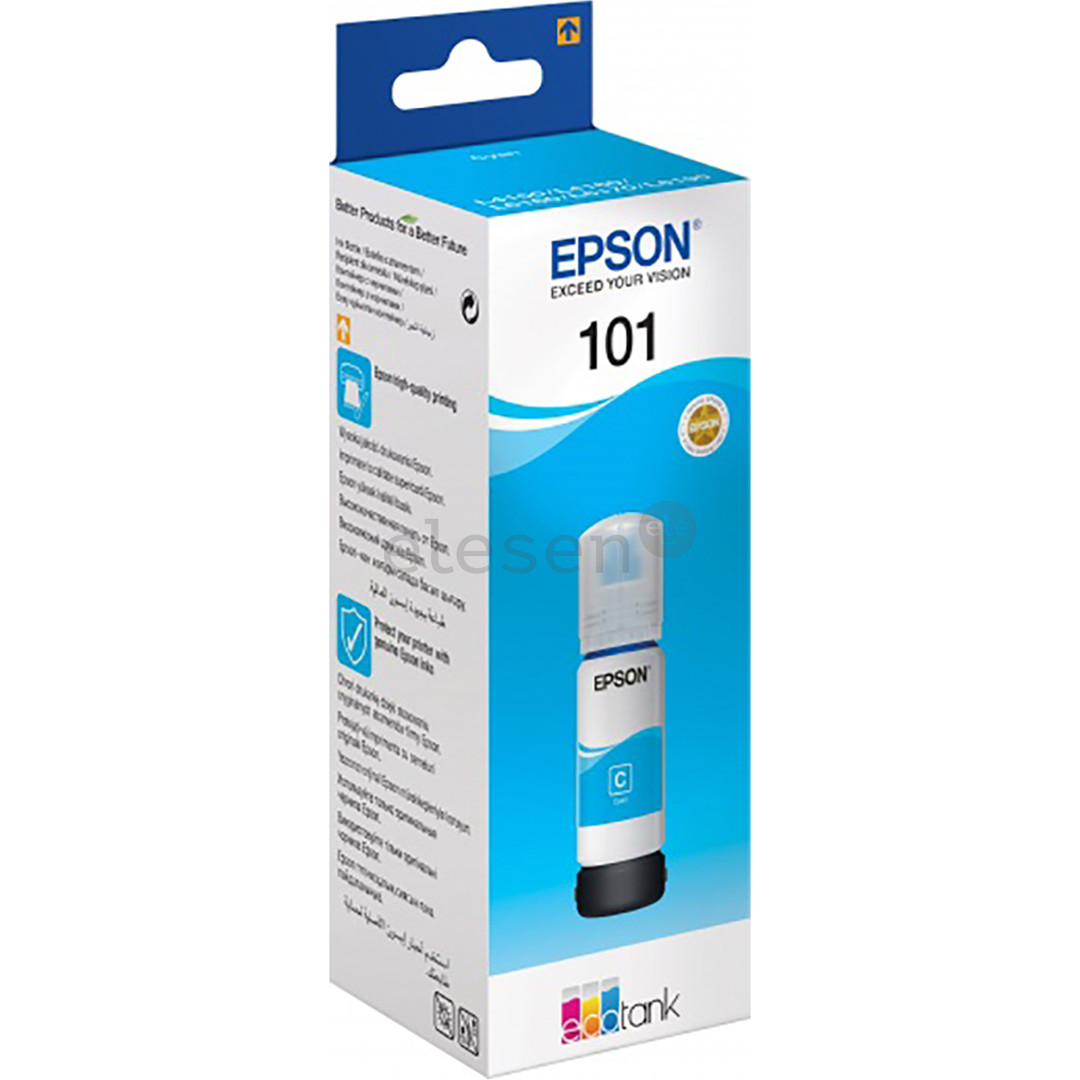 Контейнер с чернилами Epson 101 EcoTank (голубой) Товар - C13T03V24A