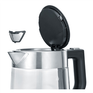 Severin, 1 L, inox/clear - Kettle Item - WK3468