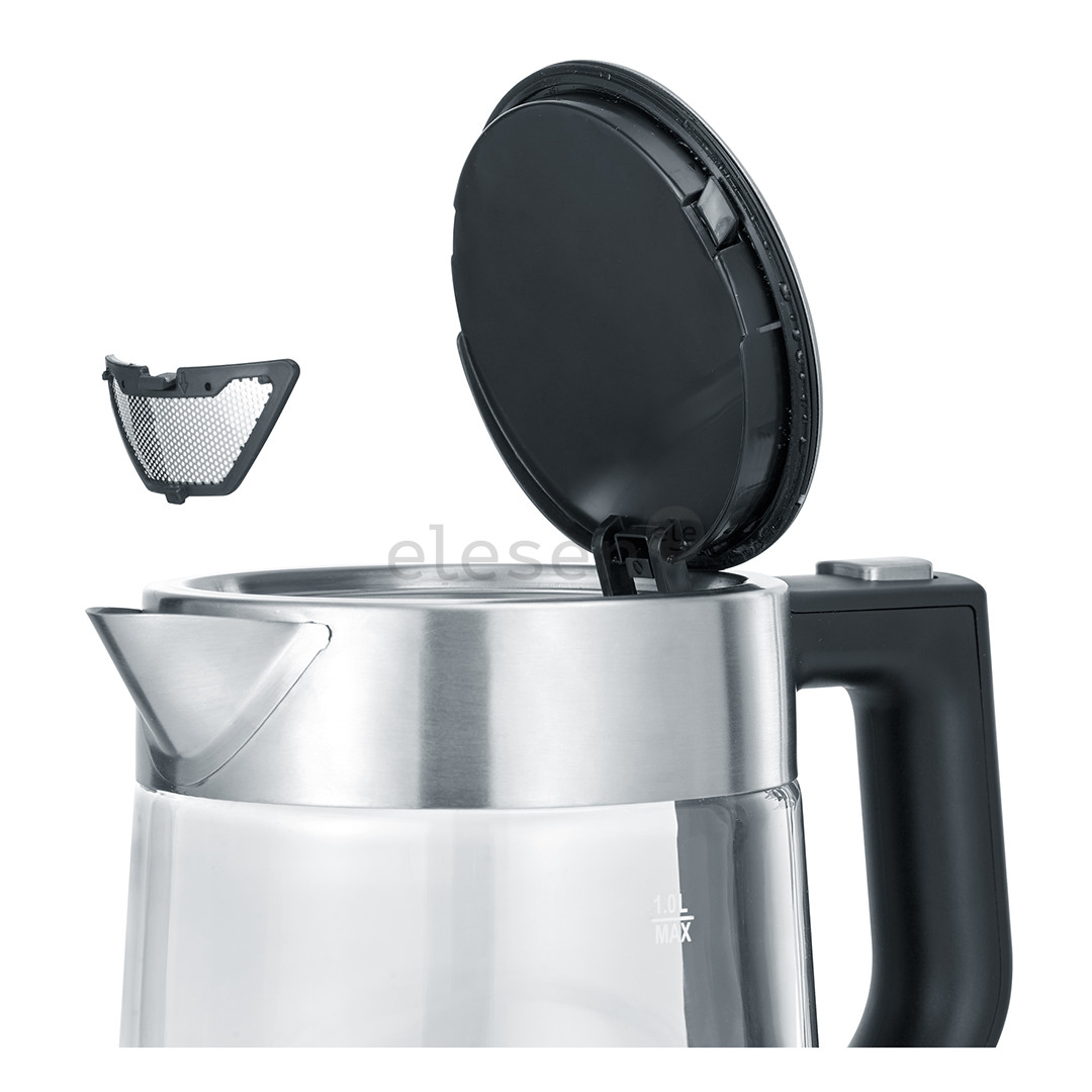 Severin, 1 L, inox/clear - Kettle Item - WK3468