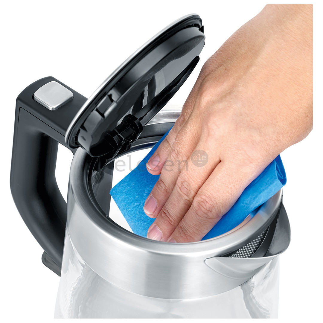 Severin, 1 L, inox/clear - Kettle Item - WK3468