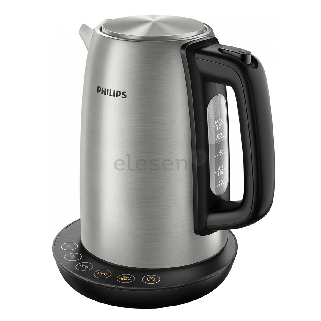 Philips Avance Collection, variable thermostat, 1.7. L, grey/black - Kettle Item - HD9359/90